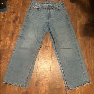 AE Strigid High Waisted Stovepipe Jeans